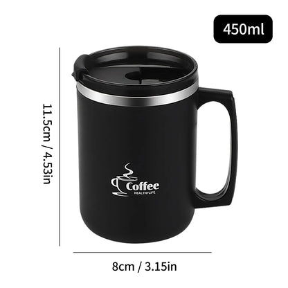 Travel Thermal Coffee Stainless Steel Bottle Mini Mug