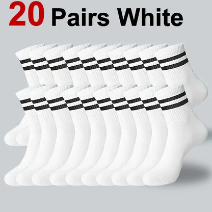 5/10/20 Pairs Round Neck Socks