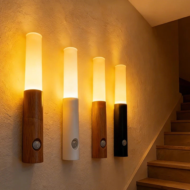 Magnetic LED Wall Lights USB Charge Smart Motion Sensing