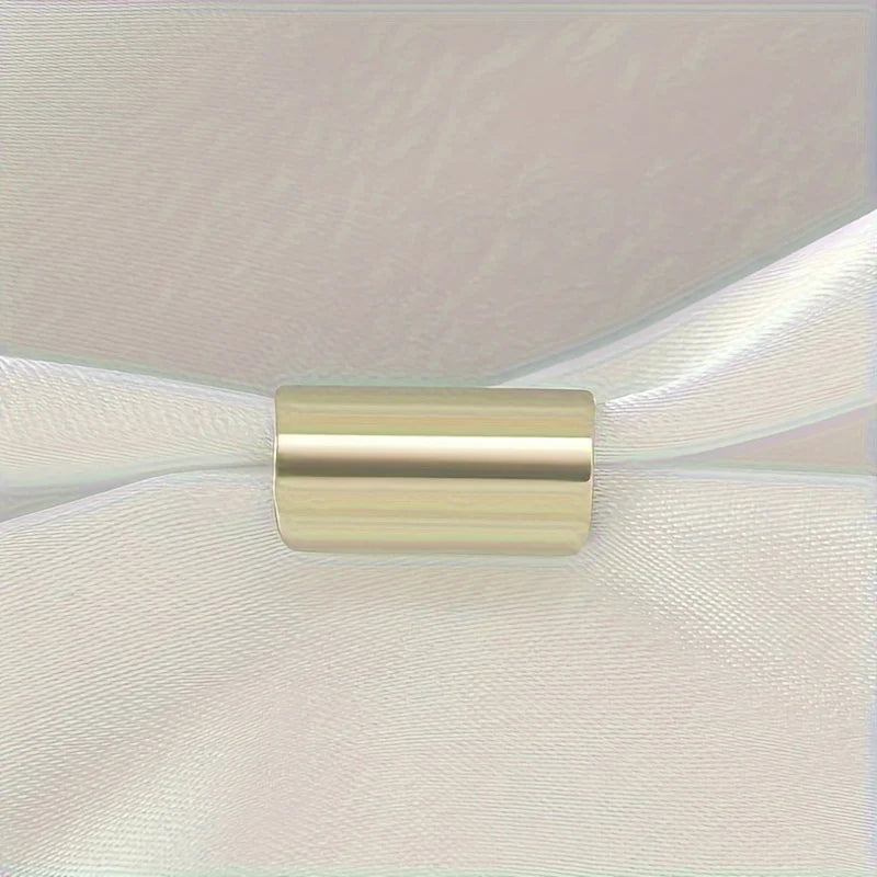 Simple Long Tube Geometric Stainless Steel Ear Clip