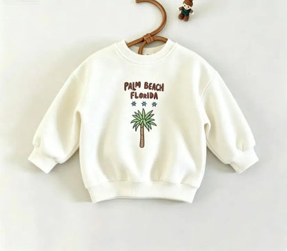 Toddler Sweatshirt With Stylish Print Soft Sport Clothing Pullover Hoodies