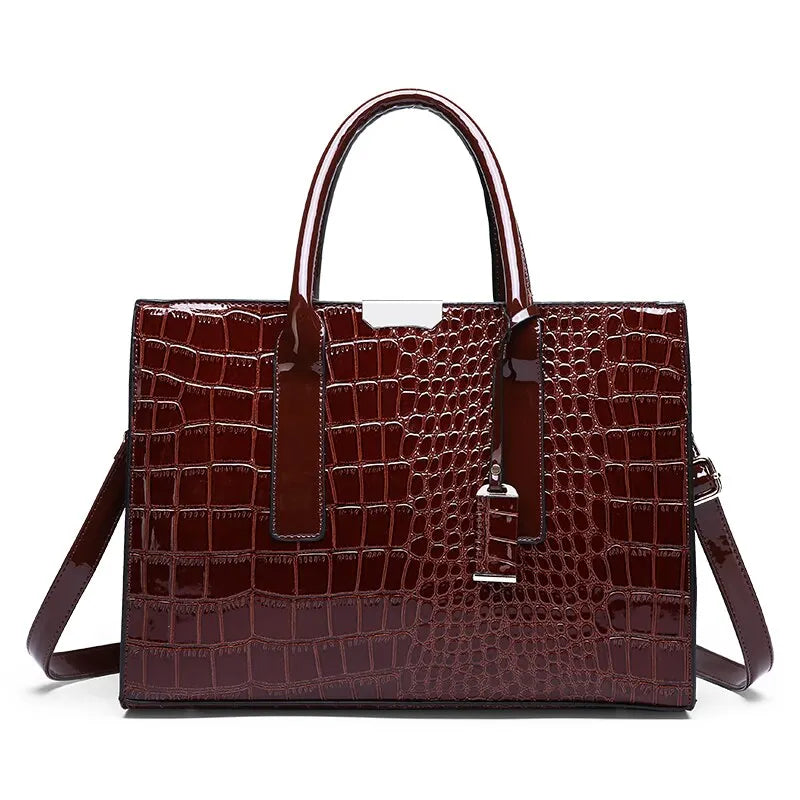 DANA Crocodile Tote Bags A