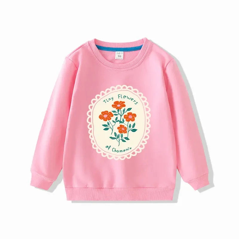 Sweatshirts Long Sleeve Tops Cartoon Baby Hoodies