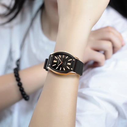 Casual Silicone Strap Quartz Watch