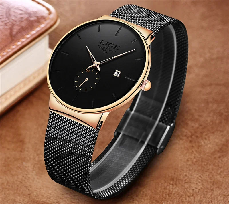 Ultra Thin Casual Quartz Watch