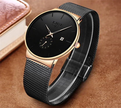 Ultra Thin Casual Quartz Watch