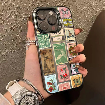 INS Star Phone Case For iPhone Pro Max Matte IMD Cover