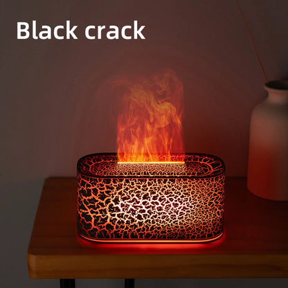 Flame Essential Oil Colorful Flame Diffuser Humidifier