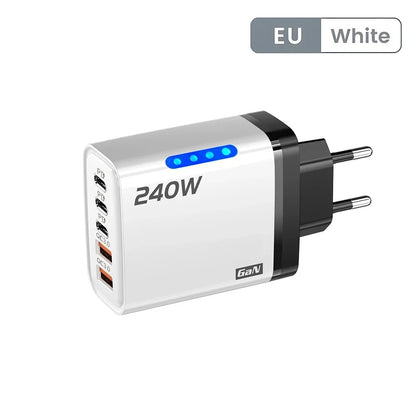 5 in 1 USB C GaN Desktop Charger Fast Charge