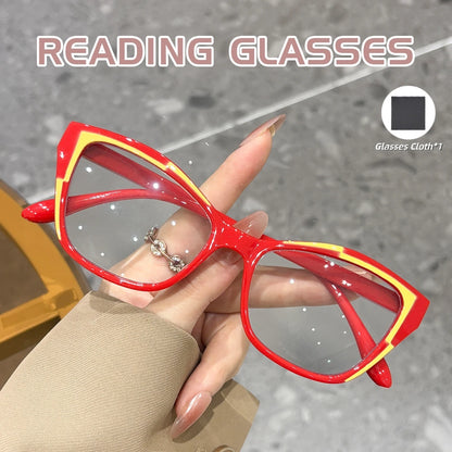Cat Eye Reading Anti-blue Light Blocking Blue Light Readers Eyeglasses
