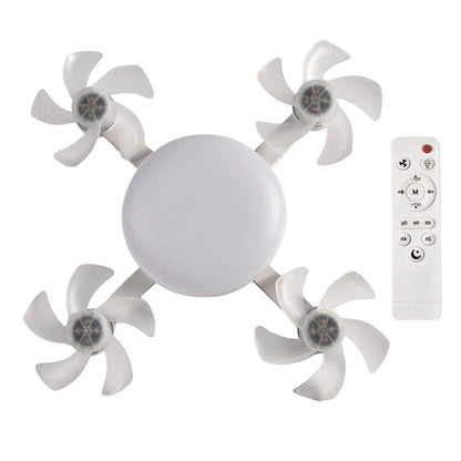 Drone Design Silent Ceiling Fan Light E27 Base Remote Controlled