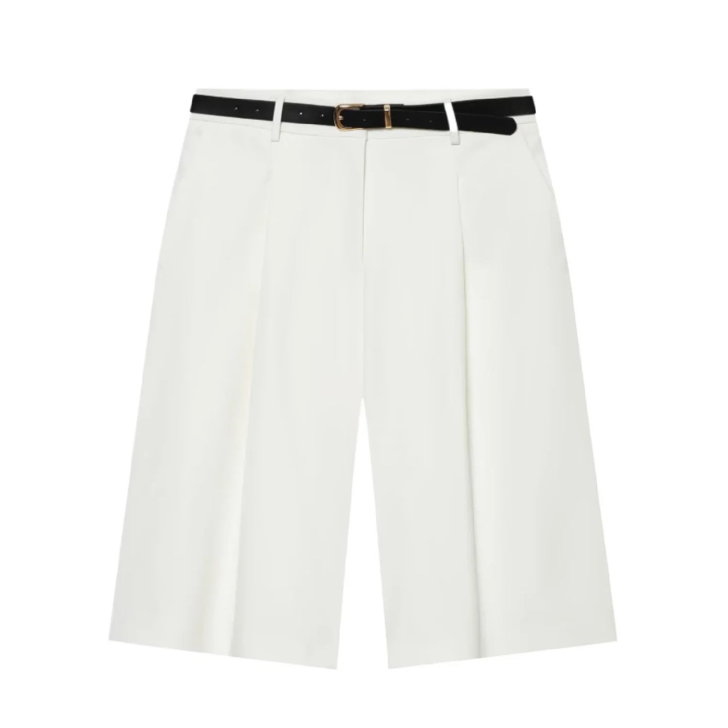 High Waist Summer Casual Wide Leg Straight Pants