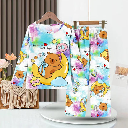 Sleepers Cartoon Boutique Long Sleeve 3 4 5 6 7 8 9 10 11 12 Yrs Pajamas