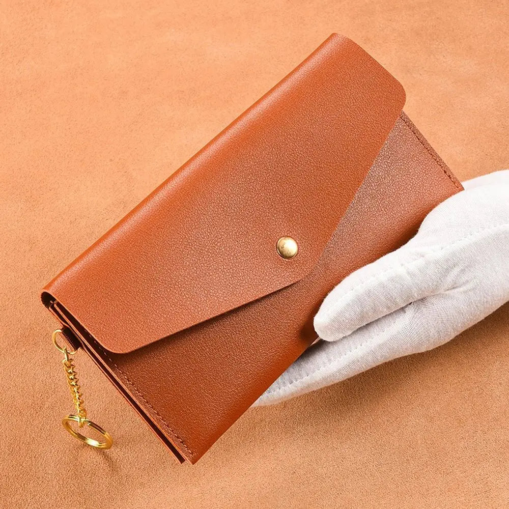 Portable Ins Phone Bags Rectangle PU Leather Phone Bag Wallets