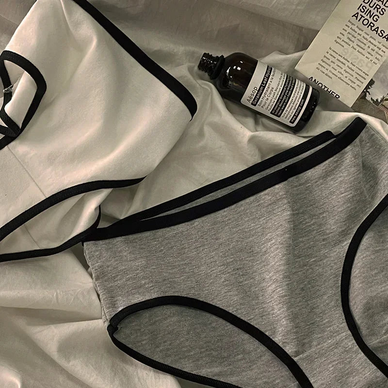 3Pcs Milk silk Triangle Lingerie