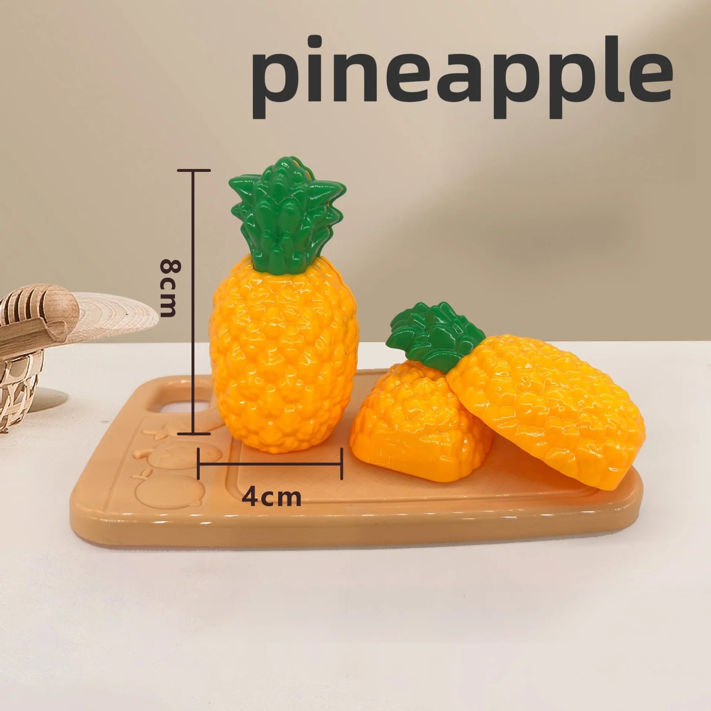 Simulated Kitchen Cutting Cookware Simulated Fruits Cutting Toys Set