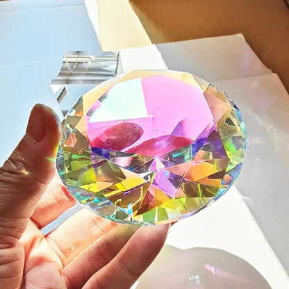 30-80mm AB Colorful K9 Crystal Diamond Rainbow Make