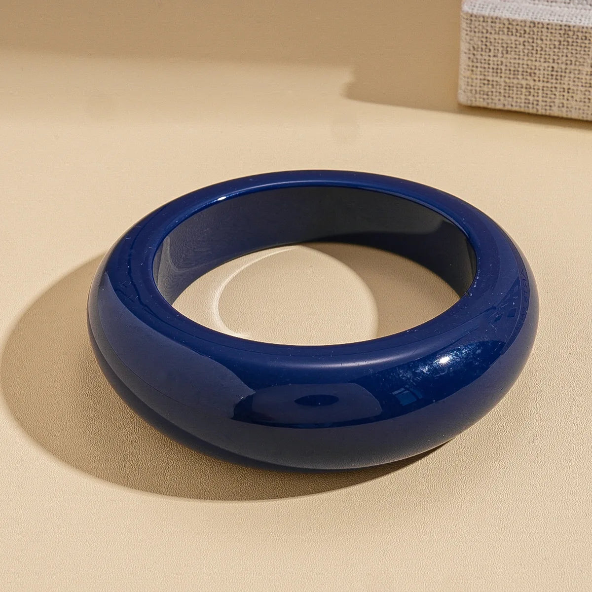 Geometric Blue Acrylic Resin Bangles Exaggeration Punk Cuff Wide Bangles Bracelets