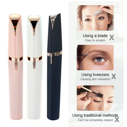 Electric Eyebrow Trimmer Eye Brow Shaper Pencil Face Hair Remover