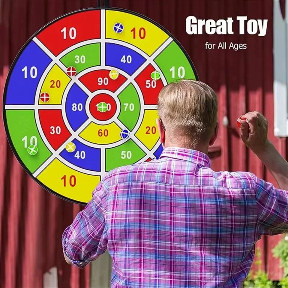 Sticky ball  large dart board Family interactive game sports toys