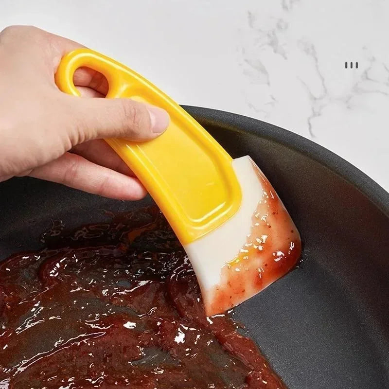 3/1Pc Silicone Kitchen Scraper Cleaning Spatula