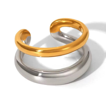 DANA Three-dimensional M Letter Ring