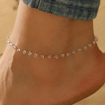 Bohemia Crystal Cubic Zirconia Anklet Bracelet
