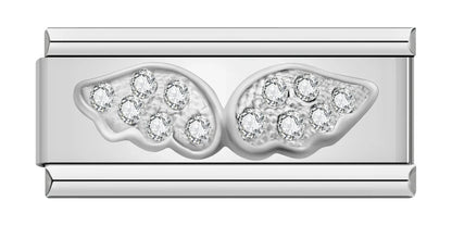 DANA Angle Wing Love Stainless Steel Bracelet