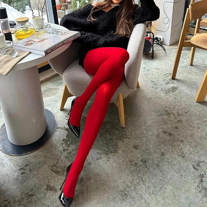 Red Sexy Slim Elegant Socks