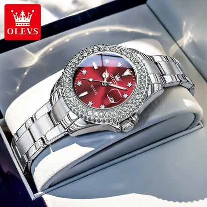 Elegant Original Quartz Waterproof Luminous Automatic Date Watch