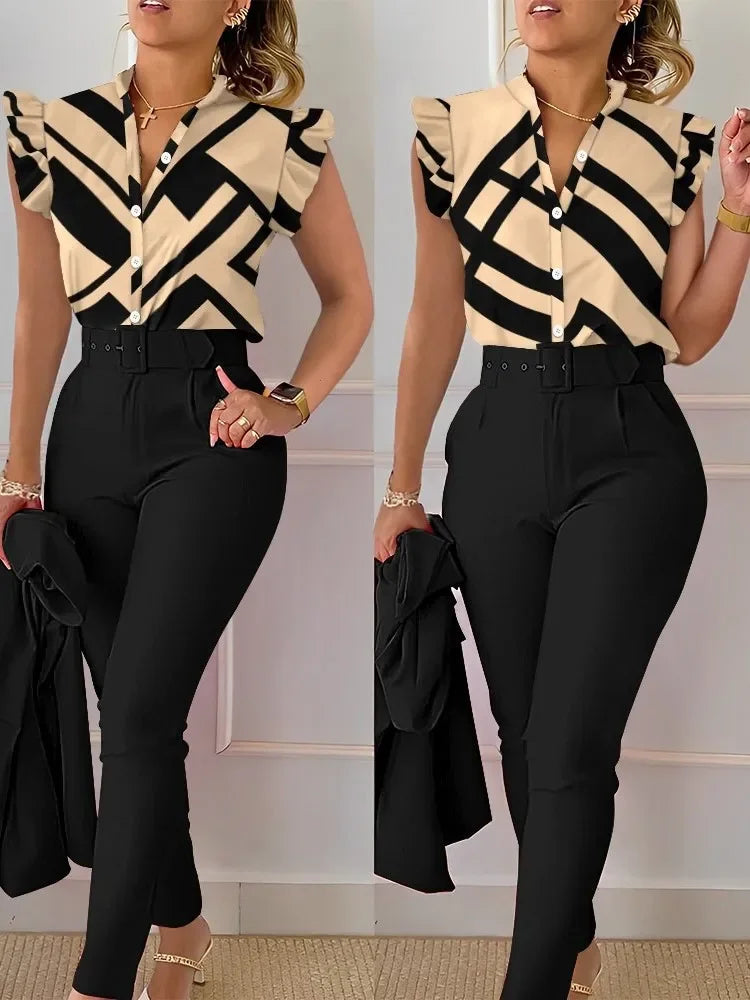 Elegant Slim Two-Piece Sets
