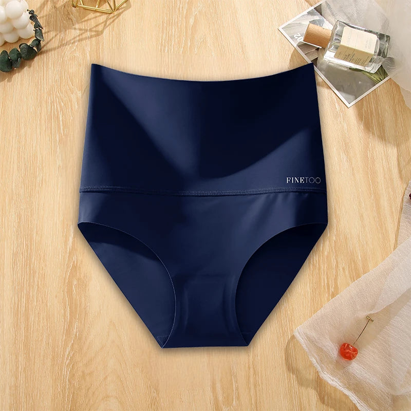 Seamless High Waist  Abdomen Hip Lift Briefs Body Shaping Lingerie