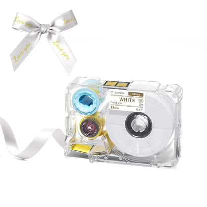 Phomemo A30 P15 Fabric Ribbon Cartridges 12mm X 5m Satin Ribbons