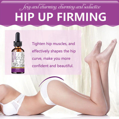 Sexy buttocks with large essential oil
