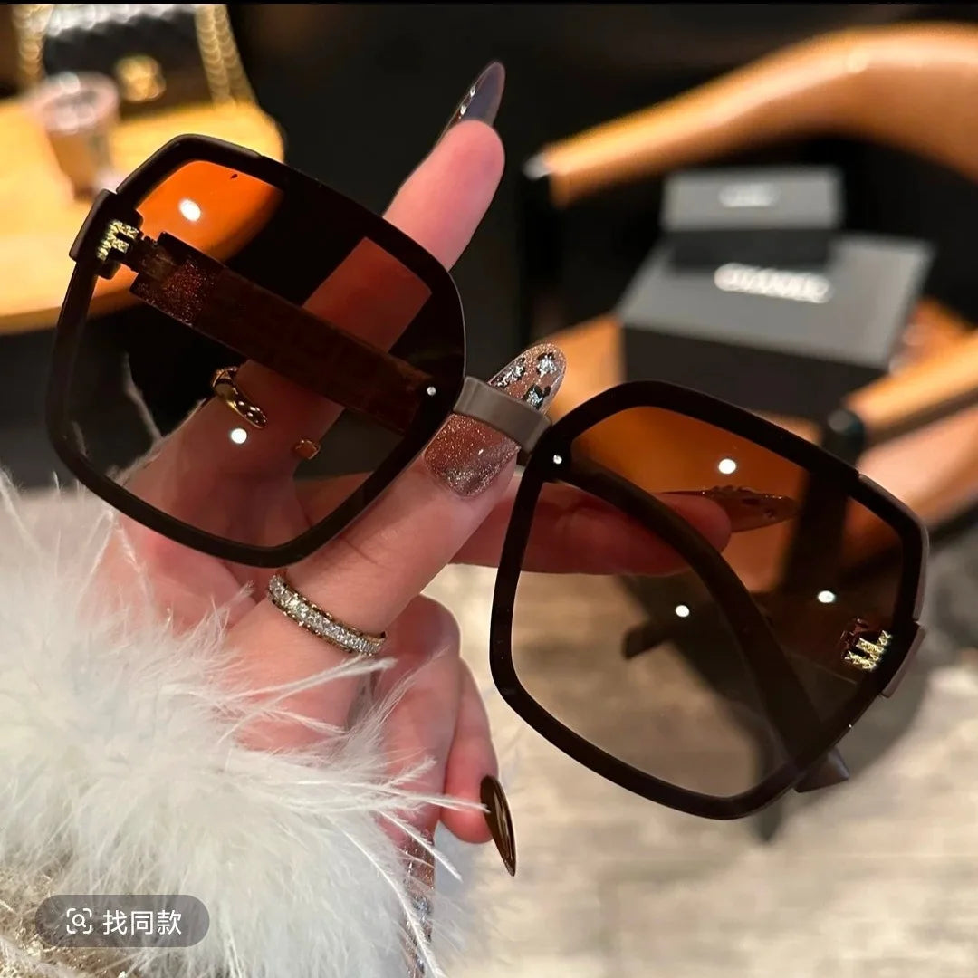 UV400 Light Luxury High Quality Personality Sunglasses