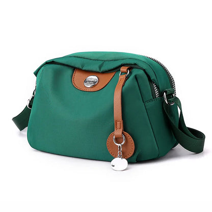 Nylon Shoulder Waterproof Shell Crossbody Bag