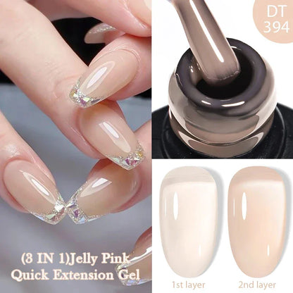 7ml Red Series Gel Nail Polish Glitter