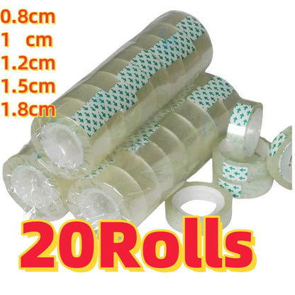 Clear Tape Multifuntion High-viscosity Adhesive Tape 20-5 Rolls