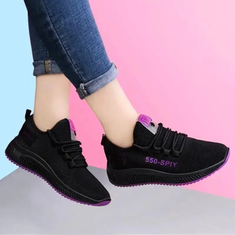 Air Mesh Walking Jogging Trainers Sneakers