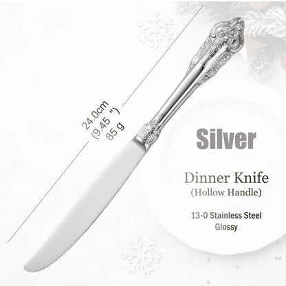 Stainless Steel Silver Flatware Set