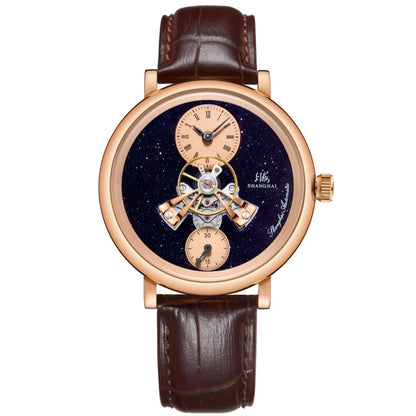 Sky Dome Mechanical 42mm Center Flywheel Automatic Watch