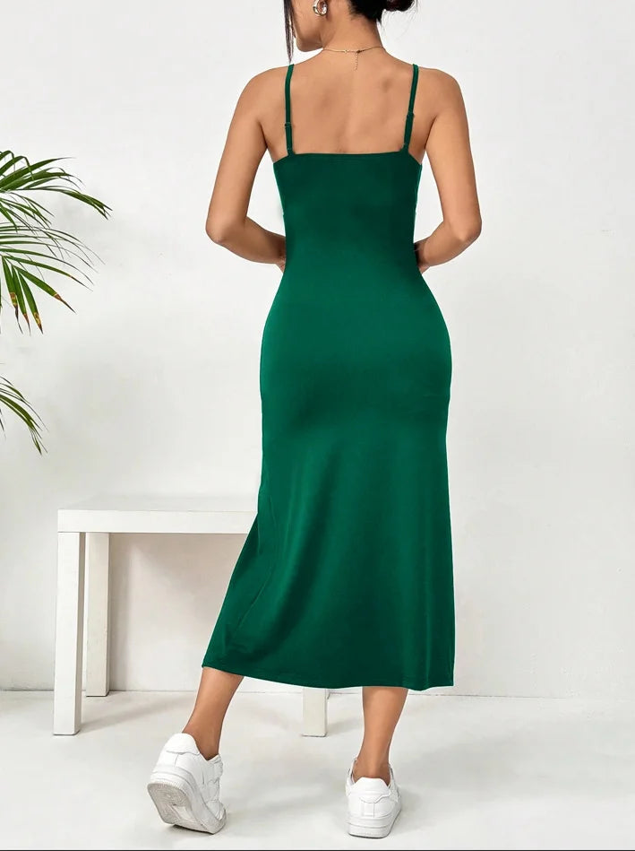 Slit Cami Dress Your Daily Essential
