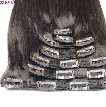 100% Human Hair Straight Natural Wigs