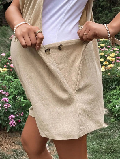 Maternity Jumpsuits Plus Size Pregnancy Overalls Cotton