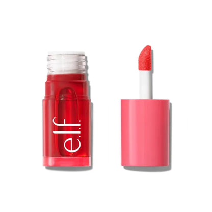 Elf Powder Blusher Series Lip Gloss Cream Blush Lips&Cheeks Dual-use Sheer for It Blush Tint Monochromatic Multi-Stick Makeup