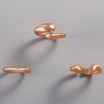 DANA Circle Geometry Opening Joint Rings Set