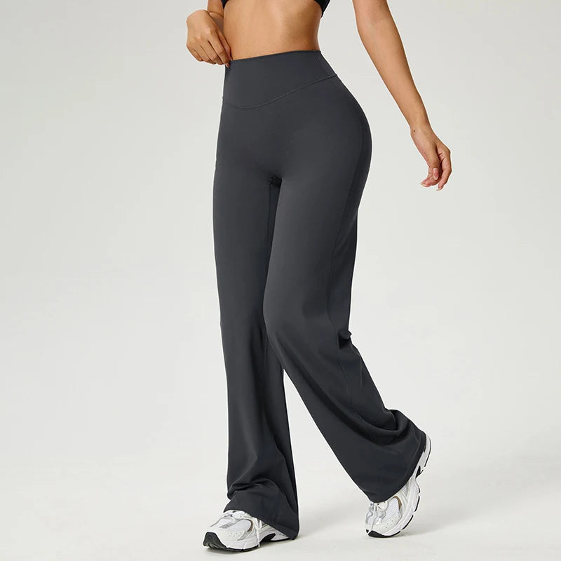 High Waist Wide Straight-Leg Ultra Soft Yoga Pants