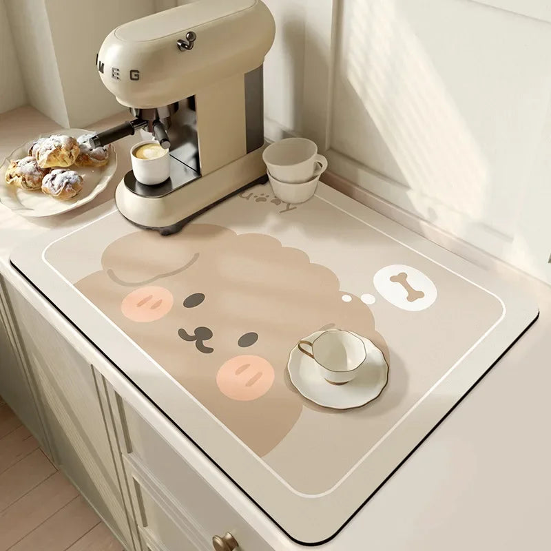 Large Kitchen Super Absorbent Drying Mat