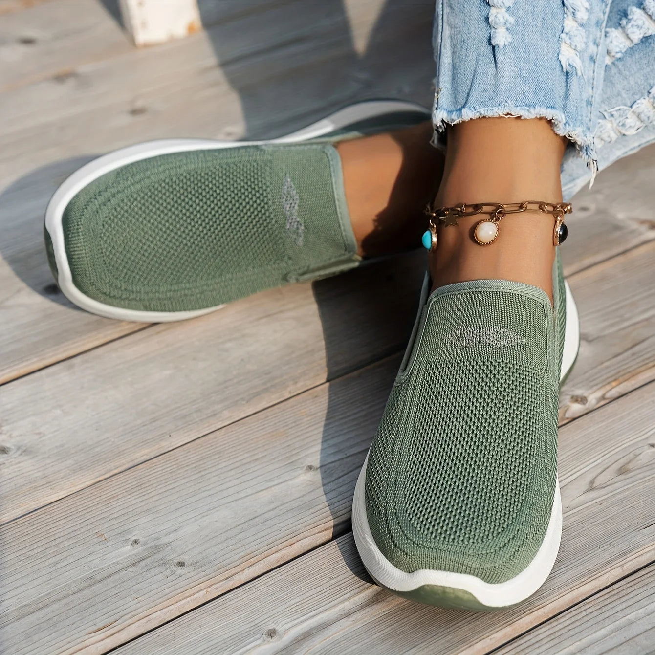 Casual comfortable work shoes