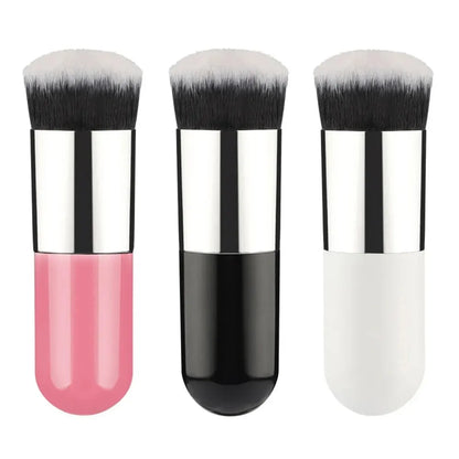 Short Haired Mushroom Head Foundation Brush